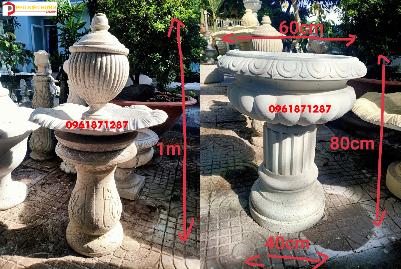 ĐÀI PHUN NƯỚC SÂN VƯỜN A4