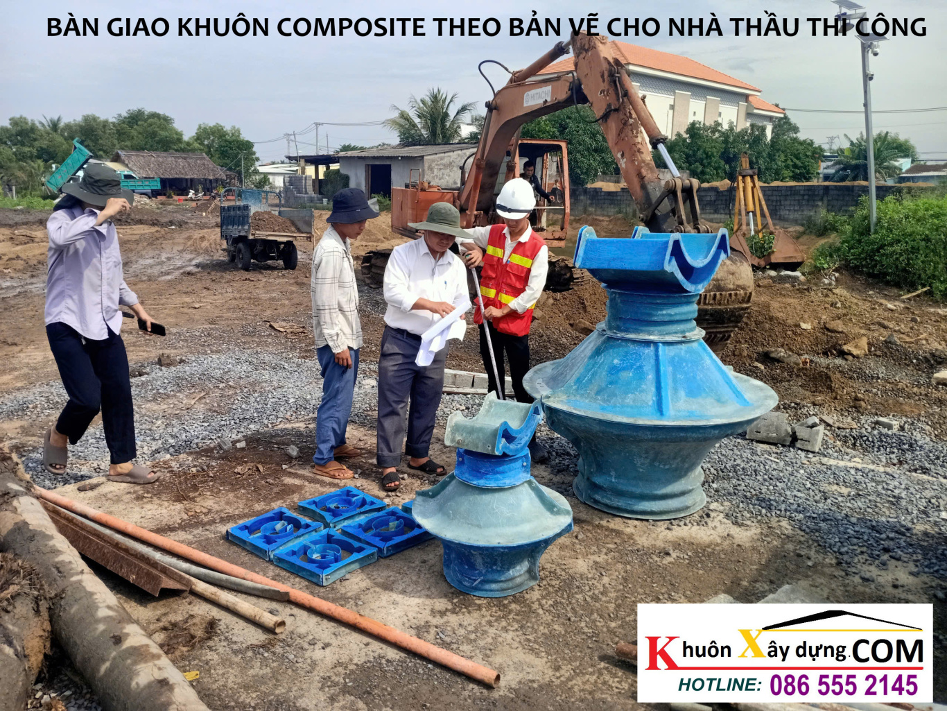 bàn giao khuôn composite theo bản vẽ