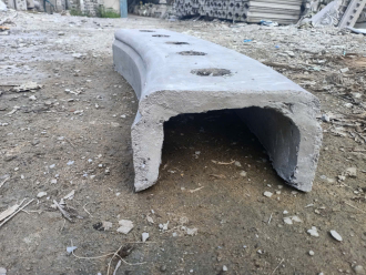 Tay vịn và đế lan can bê tông dùng gắn ráp lục bình con tiện mang đậm phong cách Pháp cổ Châu Âu